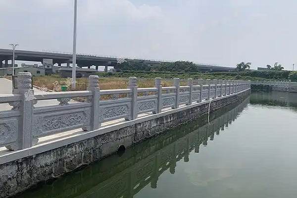 大连河道石栏杆来图定制 品质好才是硬道理 同城本地域经销商